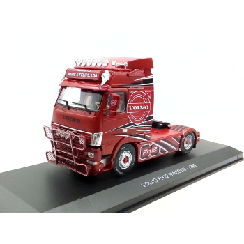 Volvo FH12 Sweden 1995 red - skala 1:43 - Hachette
